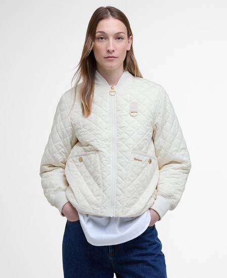 Steppjacke Reyna Quilted Bomber Neutral