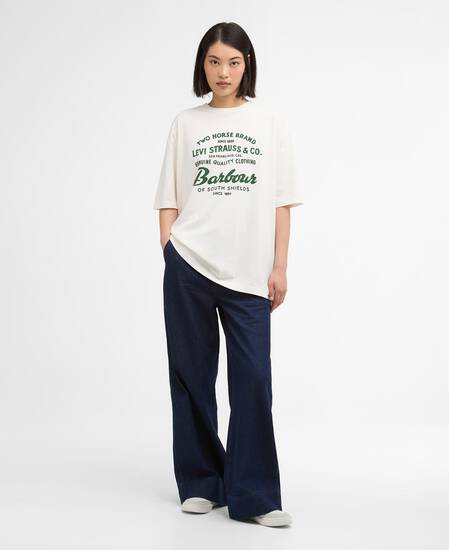 Barbour x Levi’s® T-Shirt Graphic Whisper White