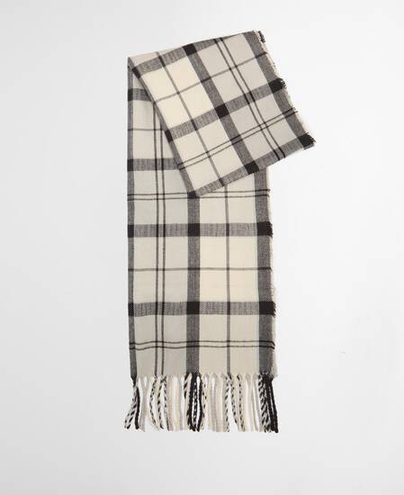 Geschenkset Beanie Dover & Schal Hailes Monochrome Tartan