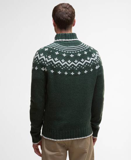 Rollkragenpullover Hewton Fair Isle Forest