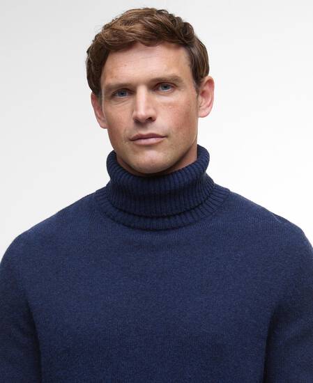 Rollkragenpullover Kelp Navy