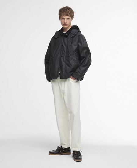 Barbour for Margaret Howell Wachsjacke Transport Herren Navy