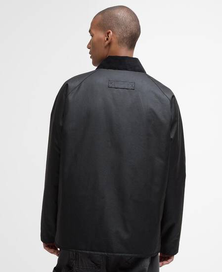 Wachsjacke Tract Black