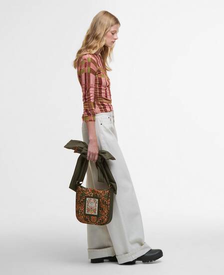 Barbour FARM Rio Pullover Thalita Pink Tartan