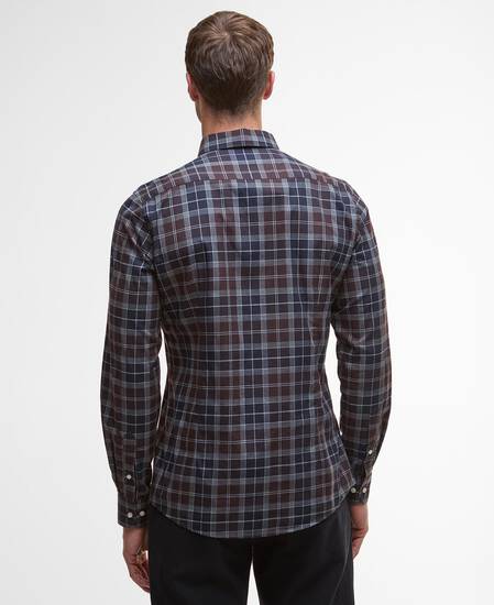 Hemd Wetheram Tailored Midnight Oak Tartan