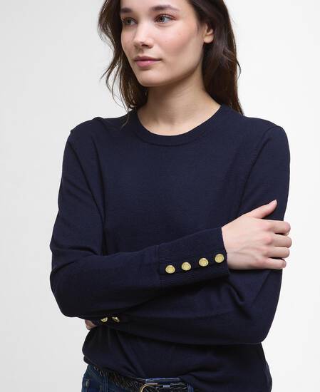 Pullover Carlby Rundhalsausschnitt Navy