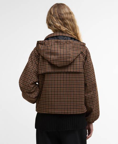 Jacke Audrey Showerproof Vicuna Gingham Check