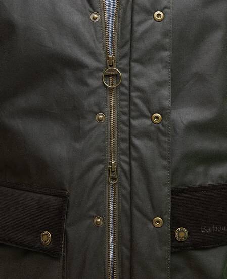 Wachsjacke Cordhill Archive Olive