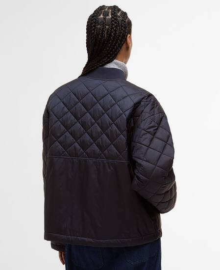 Steppjacke Wetherby Dark Navy/Dress Tartan