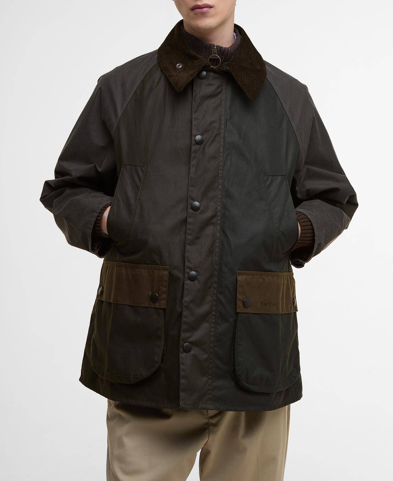 Wachsjacke Patchwork Oversized Bedale image number 5
