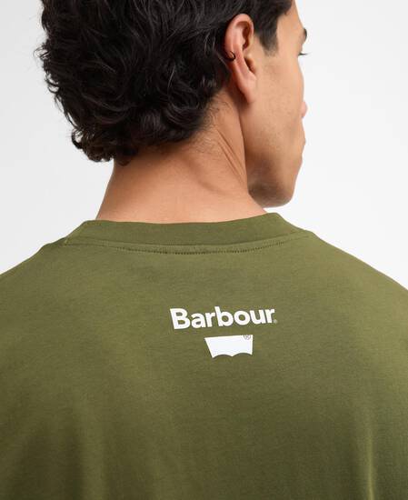 Barbour x Levi’s® T-Shirt Graphic Canvas Olive