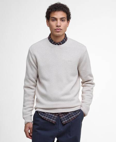 Pullover Covent Rundhalsausschnitt Mist Marl