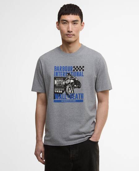 T-Shirt Weekender Graphic Anthracite Marl