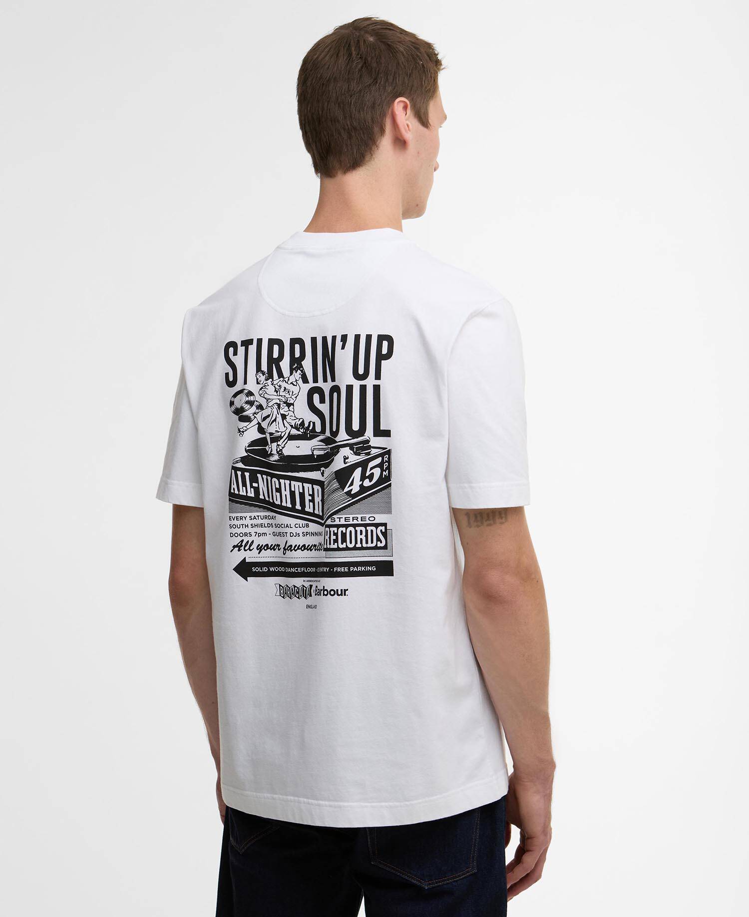 Barbour x Baracuta T-Shirt All Nighter Oversized image number 2