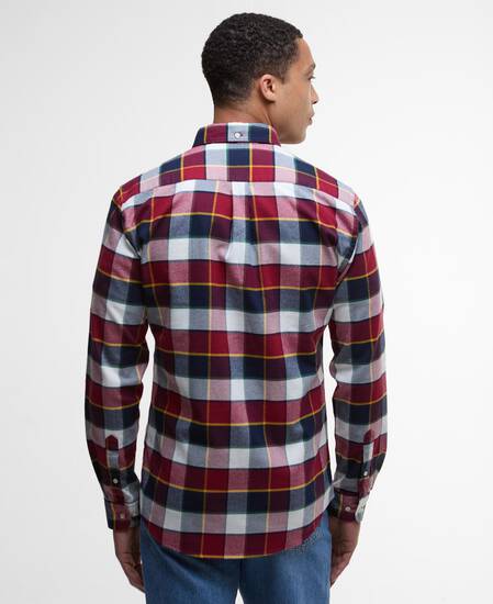 Hemd Valley Tailored Red