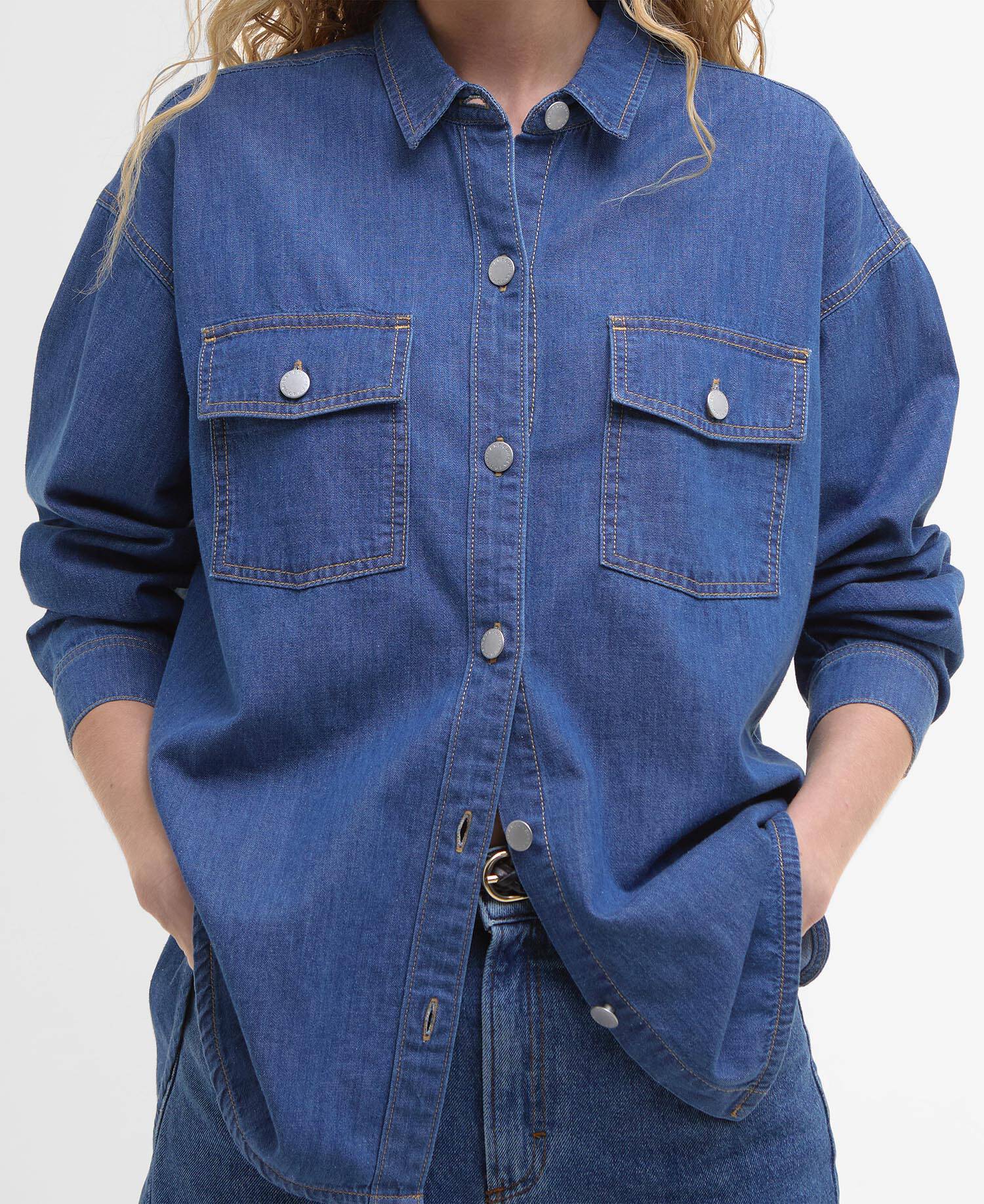 Hemd Woodrow Oversized Denim image number 4