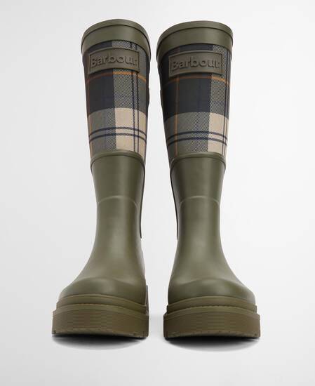 Gummistiefel Dena Olive/Ancient Tartan