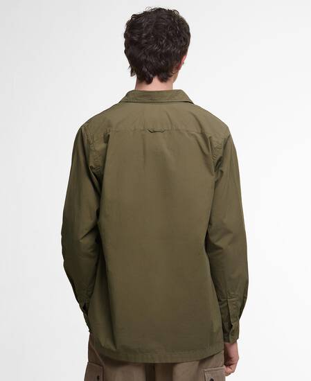 Hemd Morwick Oversized Long-Sleeved British Khaki