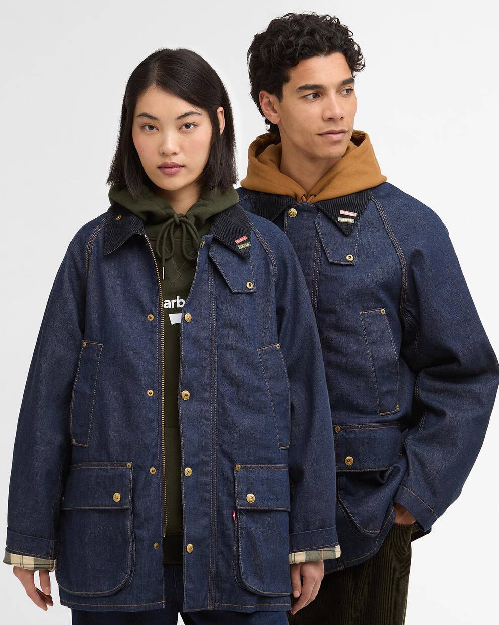 Barbour x Levi’s® Jeansjacke Oversized Bedale