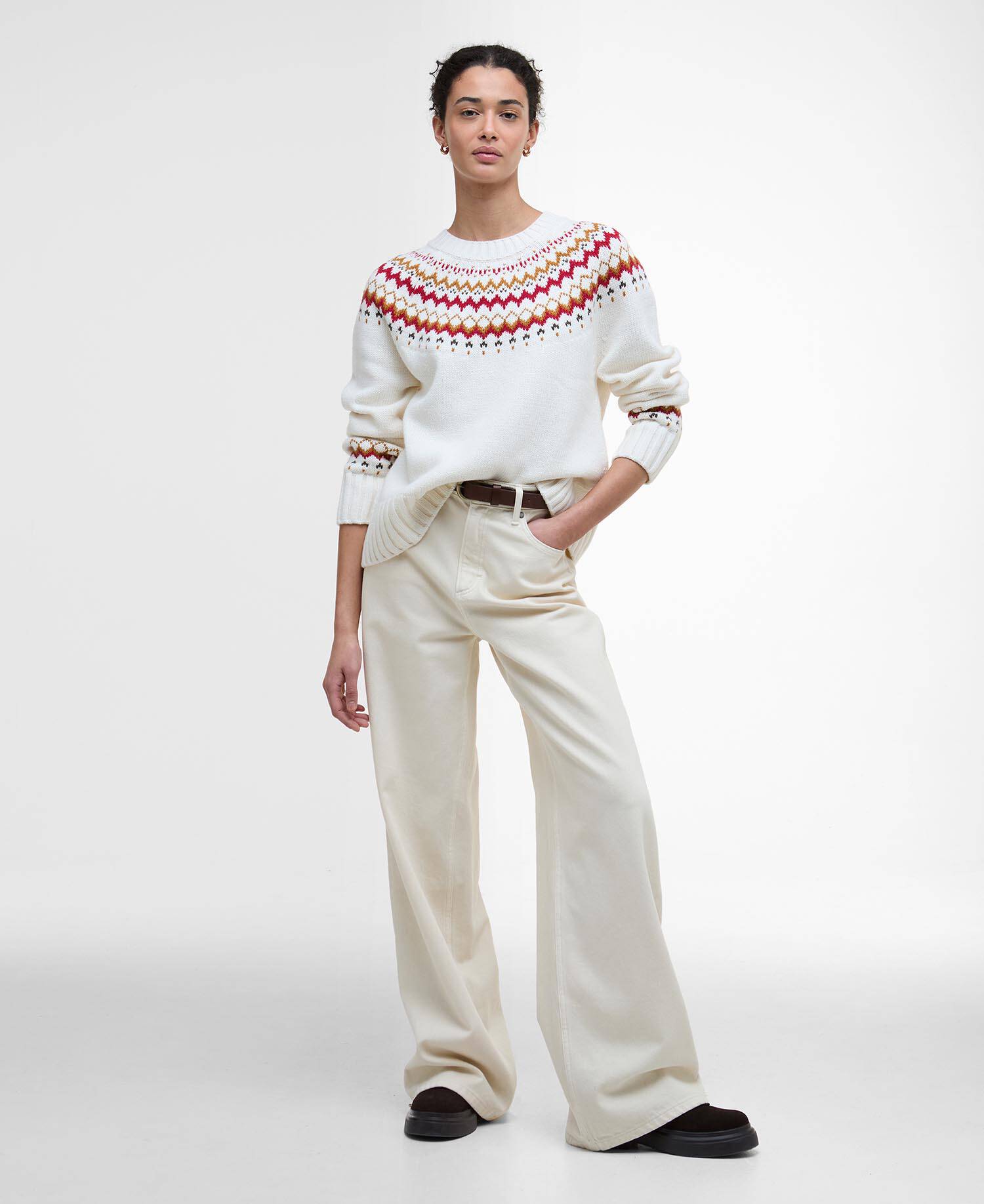 Tidal Crew Neck Knitted Jumper image number 1