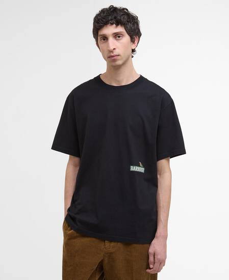 T-Shirt Campbell Oversized Graphic Black