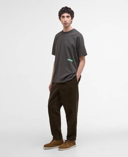Cordhose Elmbank Oversized Olive