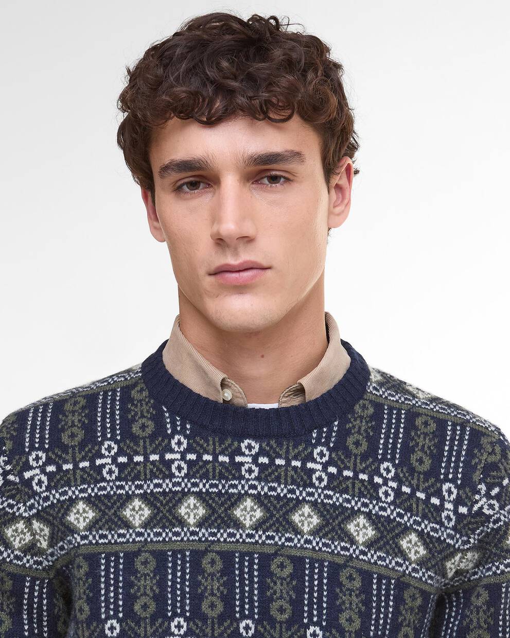 Pullover Grangetown Fair Isle Rundhalsausschnitt