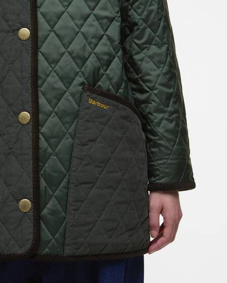 Steppjacke Meryl Olive/Ancient Tartan
