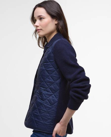 Pullover Allendale Quilted Navy