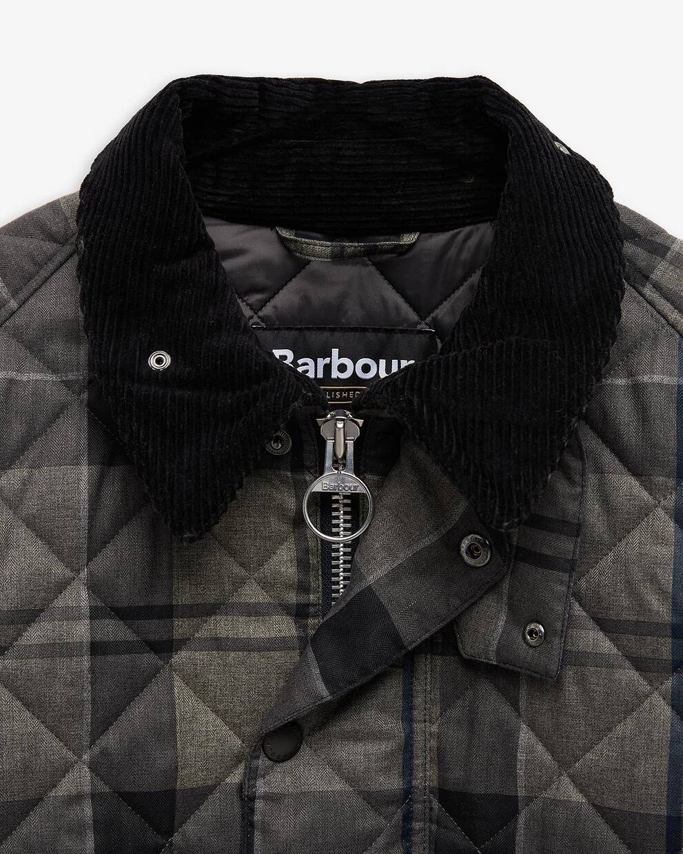 Steppjacke Tartan Transport