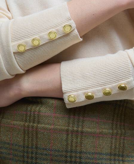 Pullover Carlby Rundhalsausschnitt Birch