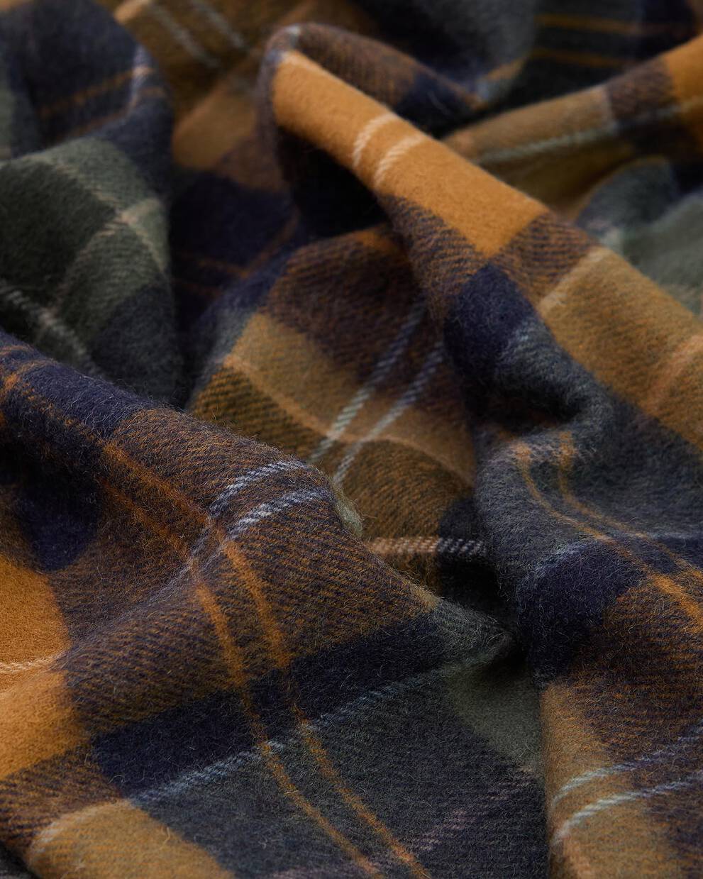 Schal Brack Patchwork Tartan Wool