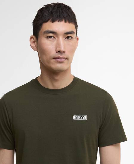 T-Shirt Small Logo Sage/White