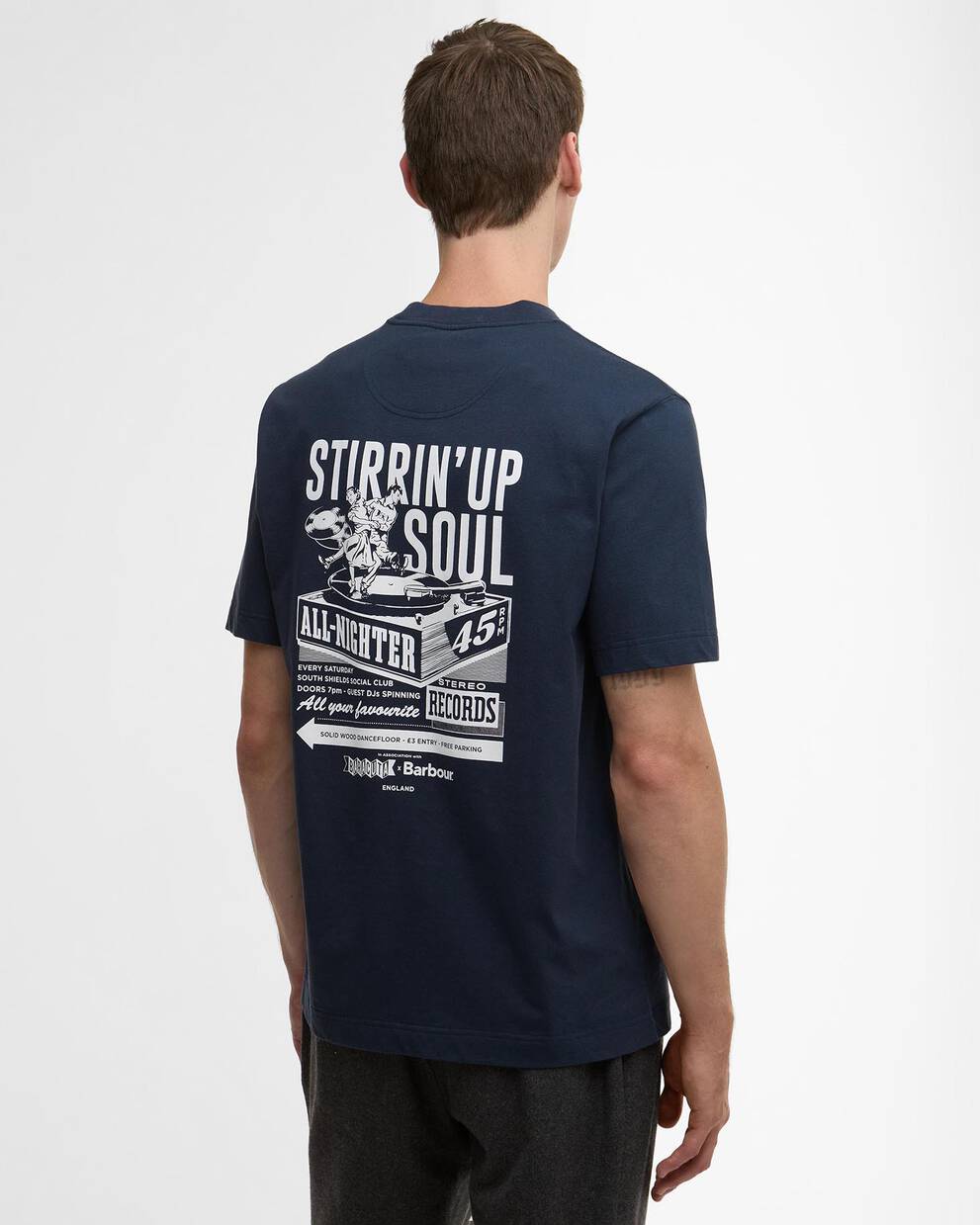 Barbour x Baracuta T-Shirt All Nighter Oversized