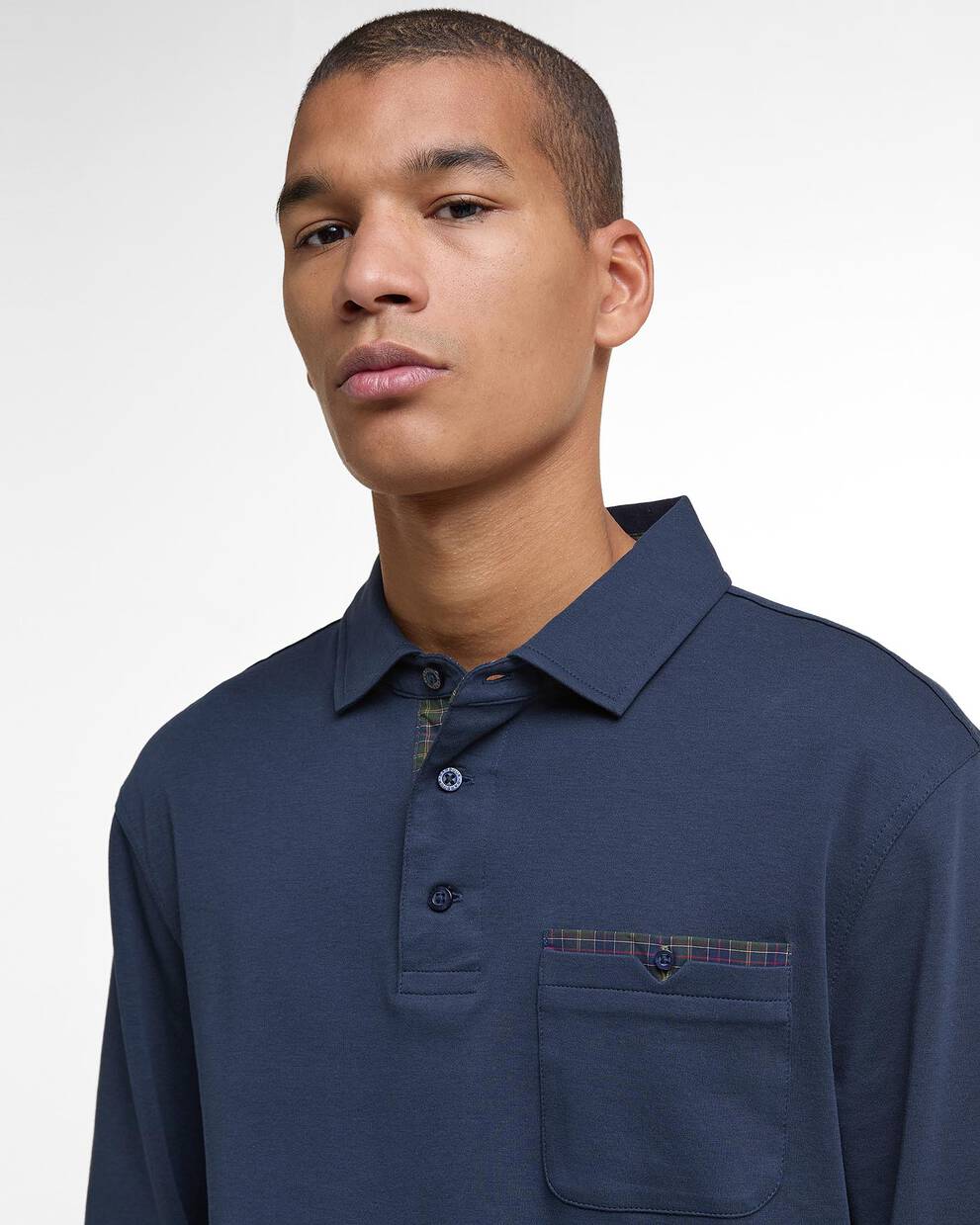 Poloshirt Corpatch Long-Sleeved Tailored