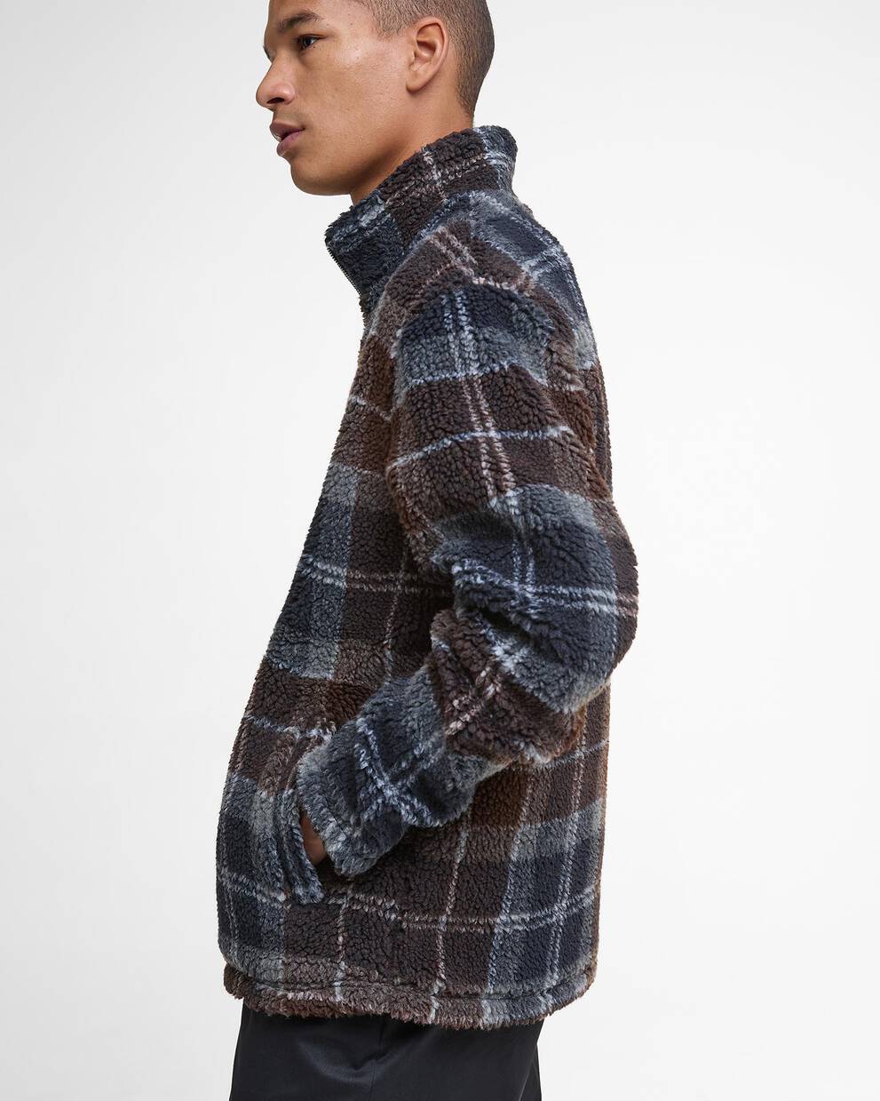 Fleecejacke Tartan Sherpa