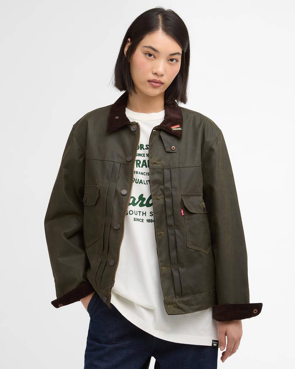 Barbour x Levi’s® Wachsjacke Type II