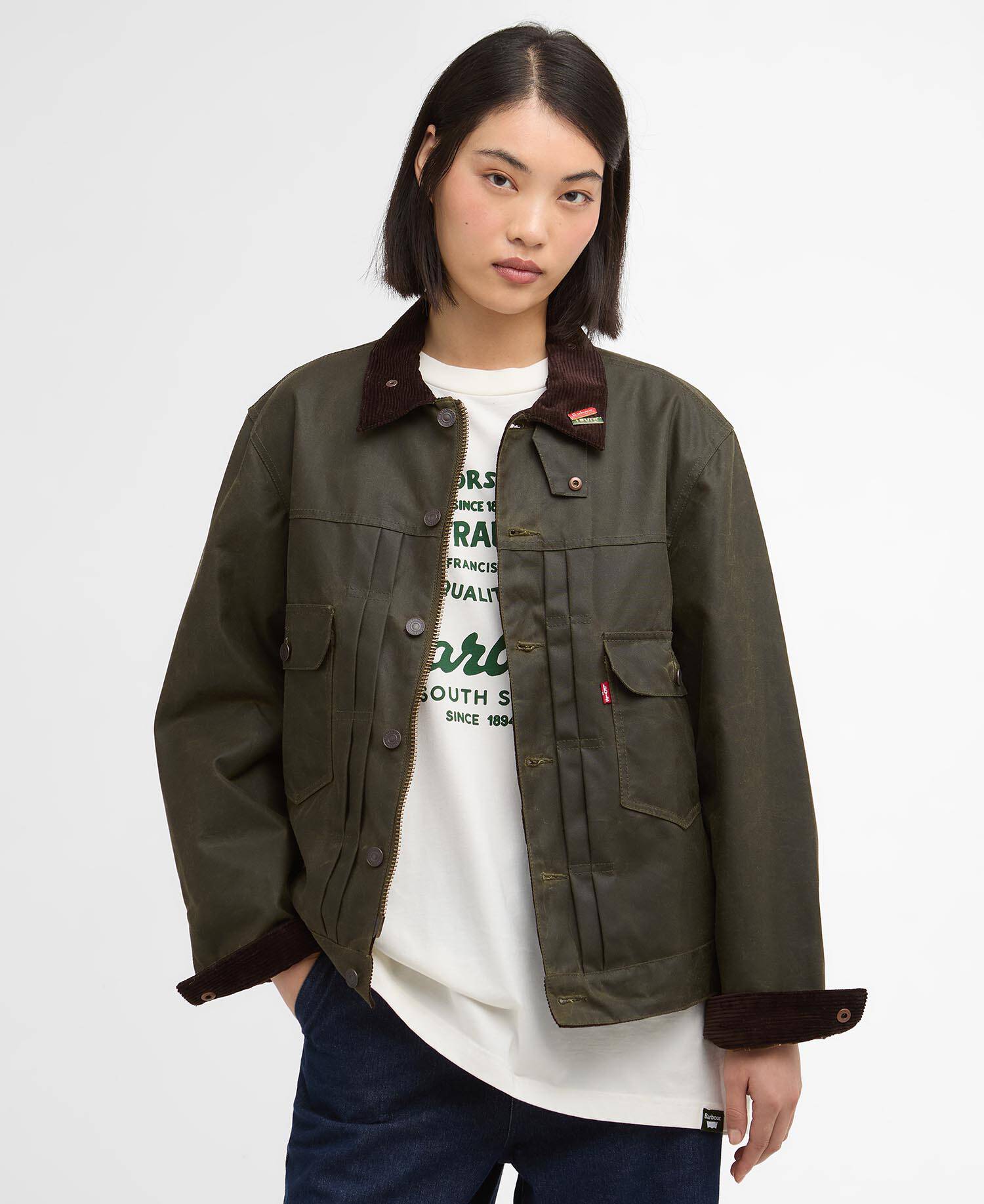 Barbour x Levi’s® Wachsjacke Type II image number 2