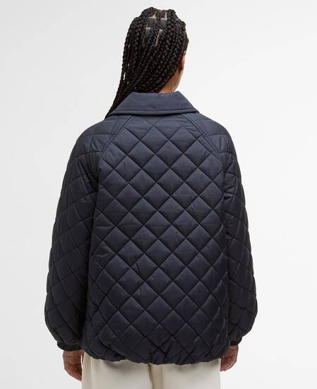 Steppjacke Laoise Dark Navy/Ancient Poplar