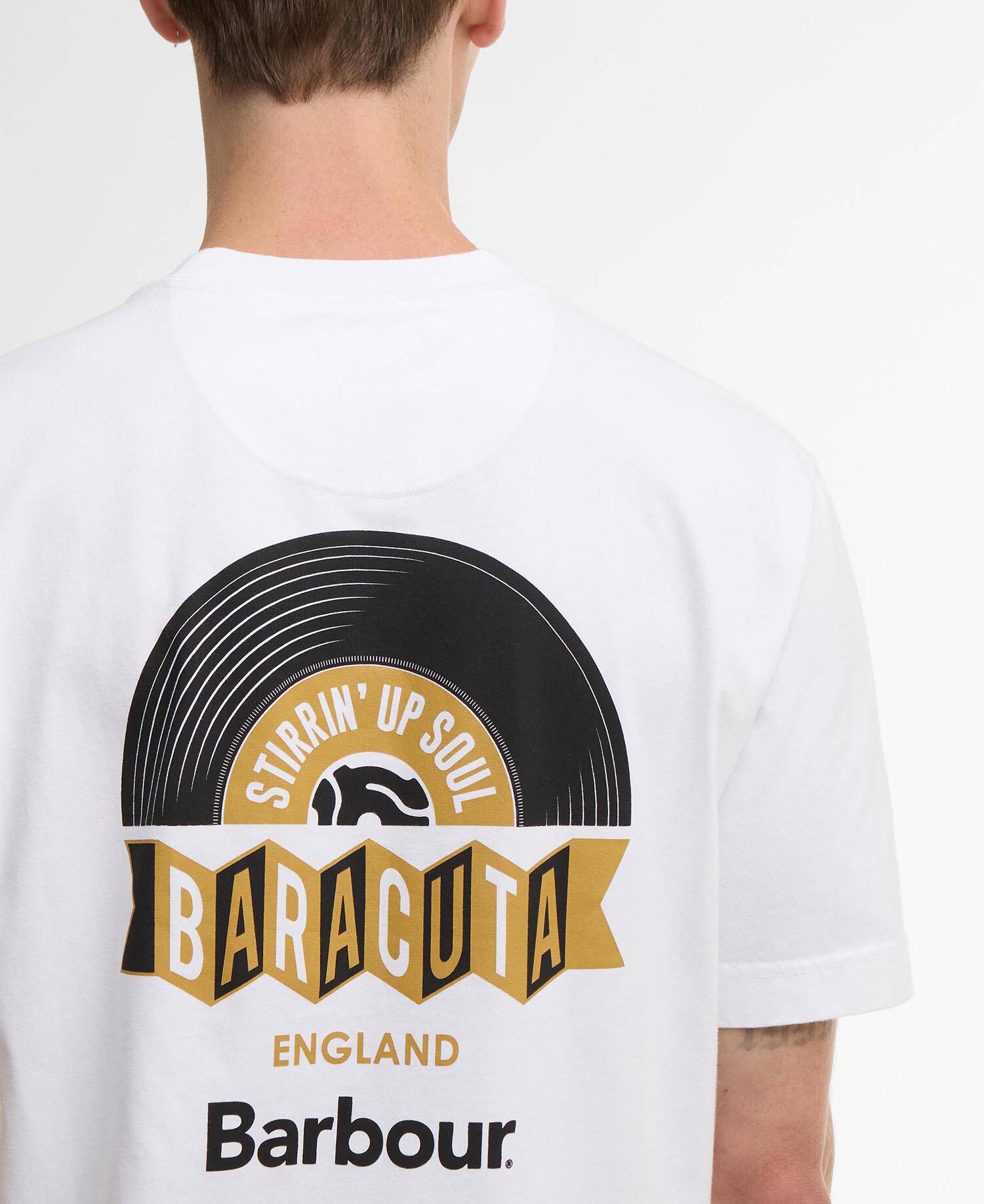 Barbour x Baracuta T-Shirt Vinyl Oversized image number 4