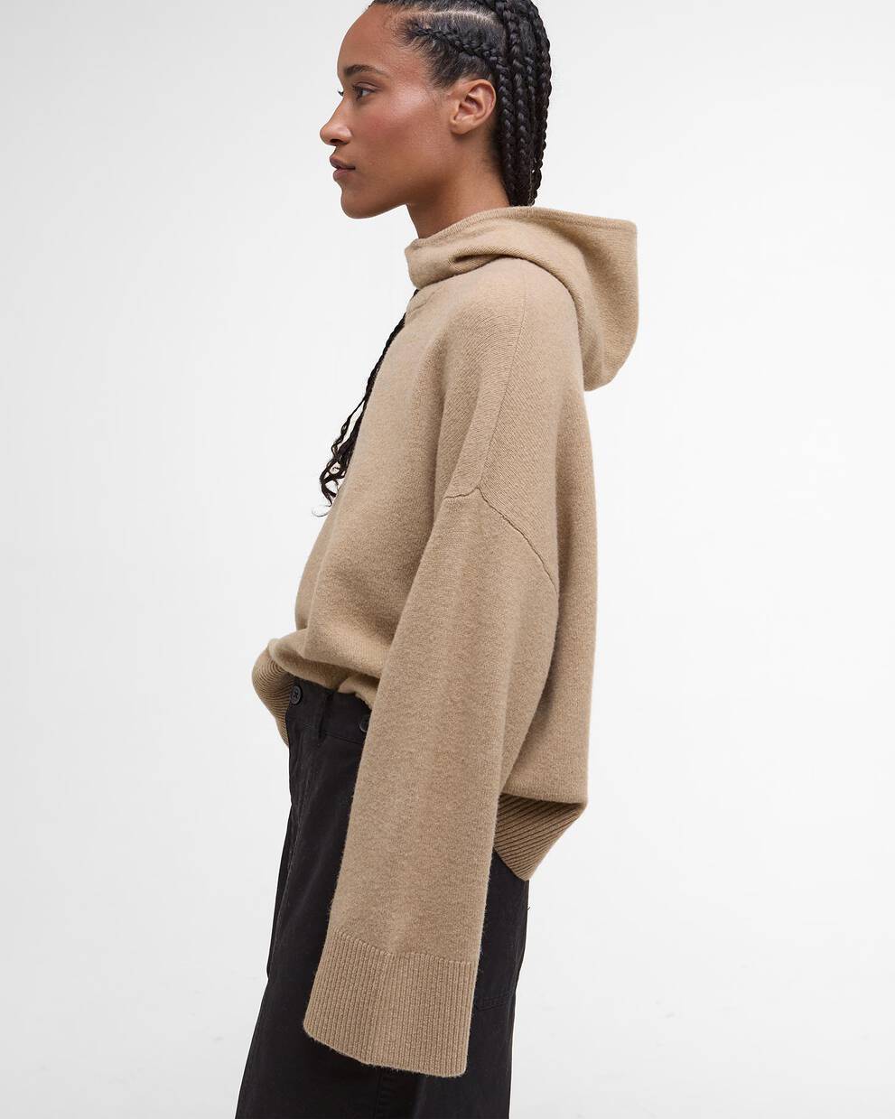 Strick-Hoodie Evette Oversized