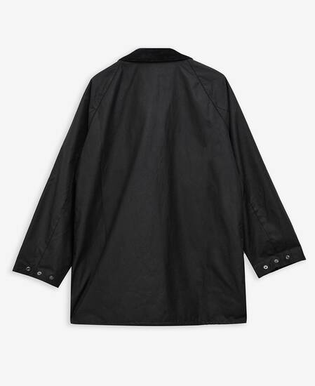 Wachsjacke Oversized Solway Black
