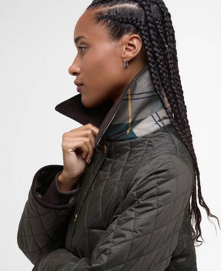 Steppjacke Modern Beadnell Sage/Ancient