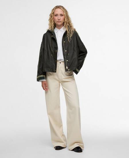 Wachsjacke Ryedale Archive Olive/Ancient Tartan