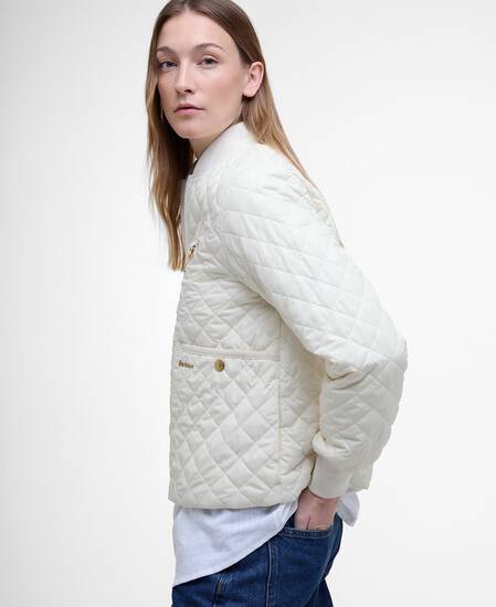 Steppjacke Reyna Quilted Bomber Neutral