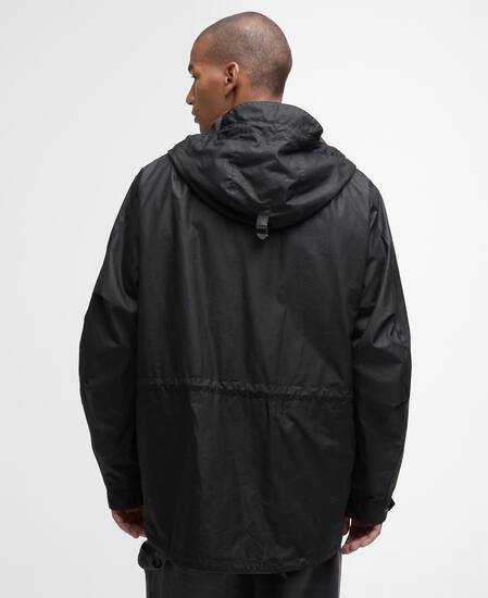 Wachsjacke Tide Black