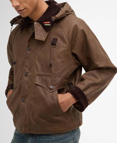 Barbour x Levi’s® Wachsjacke Spey Tan