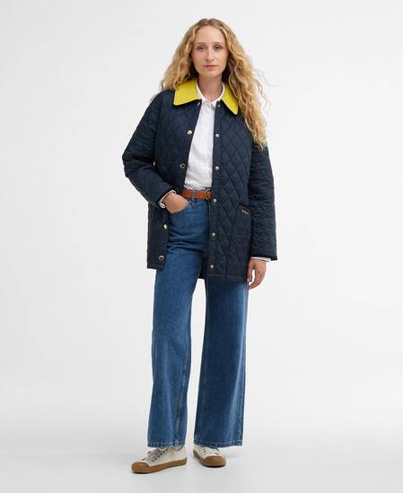 Steppjacke Icons Modern Liddesdale Navy/Glo Chartr