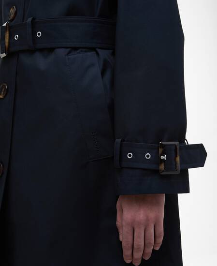 Jacke Maia Showerproof Dark Navy/Hessian Tartan