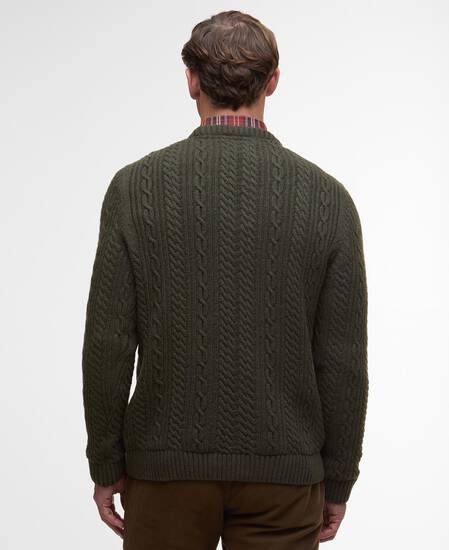 Strickpullover Lowfen Olive